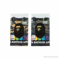 Hypeyourbeast BAPE KIDS Color Ape Head Camouflage Tee Shirt 'GREEN' Clothes 11 Hypeyourbeast BAPE KIDS Color Ape Head Camouflage Tee Shirt 'GREEN' Clothes