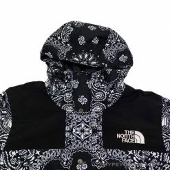HypeYourBeast Supreme X TNF Bandana Jacket Black Hoodies & Jackets