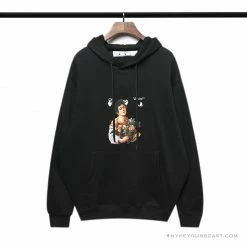HypeYourBeast Off White Hoodie Black Fruits Hoodies & Jackets