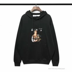 HypeYourBeast Off White Hoodie Black Fruits Hoodies & Jackets