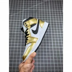 Hypeyourbeast Air Jordan 1 Mid 'Metallic Gold' 15 Hypeyourbeast Air Jordan 1 Mid 'Metallic Gold'