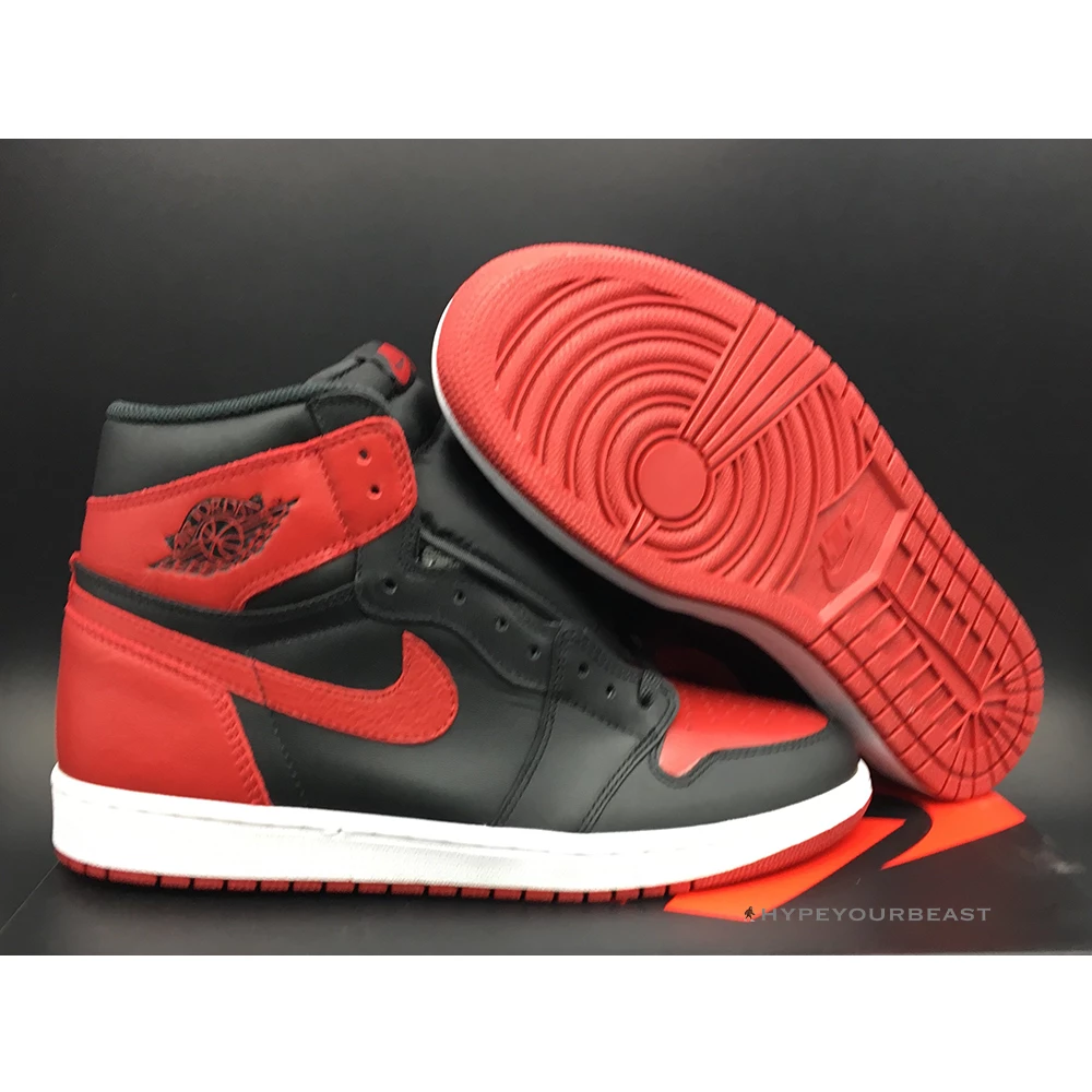 Hypeyourbeast Air Jordan 1 High 'Satin' Banned 1 Hypeyourbeast Air Jordan 1 High 'Satin' Banned