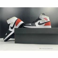 Hypeyourbeast Air Jordan 1 Mid White Red Black 16 Hypeyourbeast Air Jordan 1 Mid White Red Black