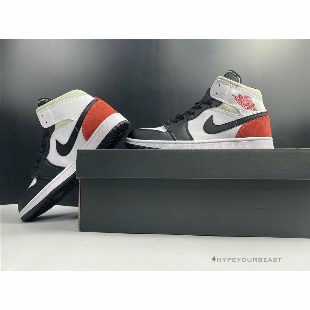Hypeyourbeast Air Jordan 1 Mid White Red Black 5 Hypeyourbeast Air Jordan 1 Mid White Red Black