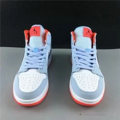 Hypeyourbeast Air Jordan 1 Mid Half Blue