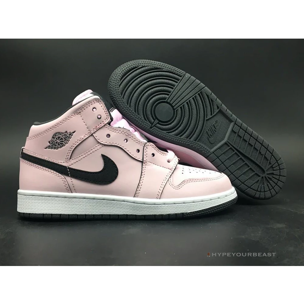 Hypeyourbeast Air Jordan 1 Mid Pink Quartz 1 Hypeyourbeast Air Jordan 1 Mid Pink Quartz