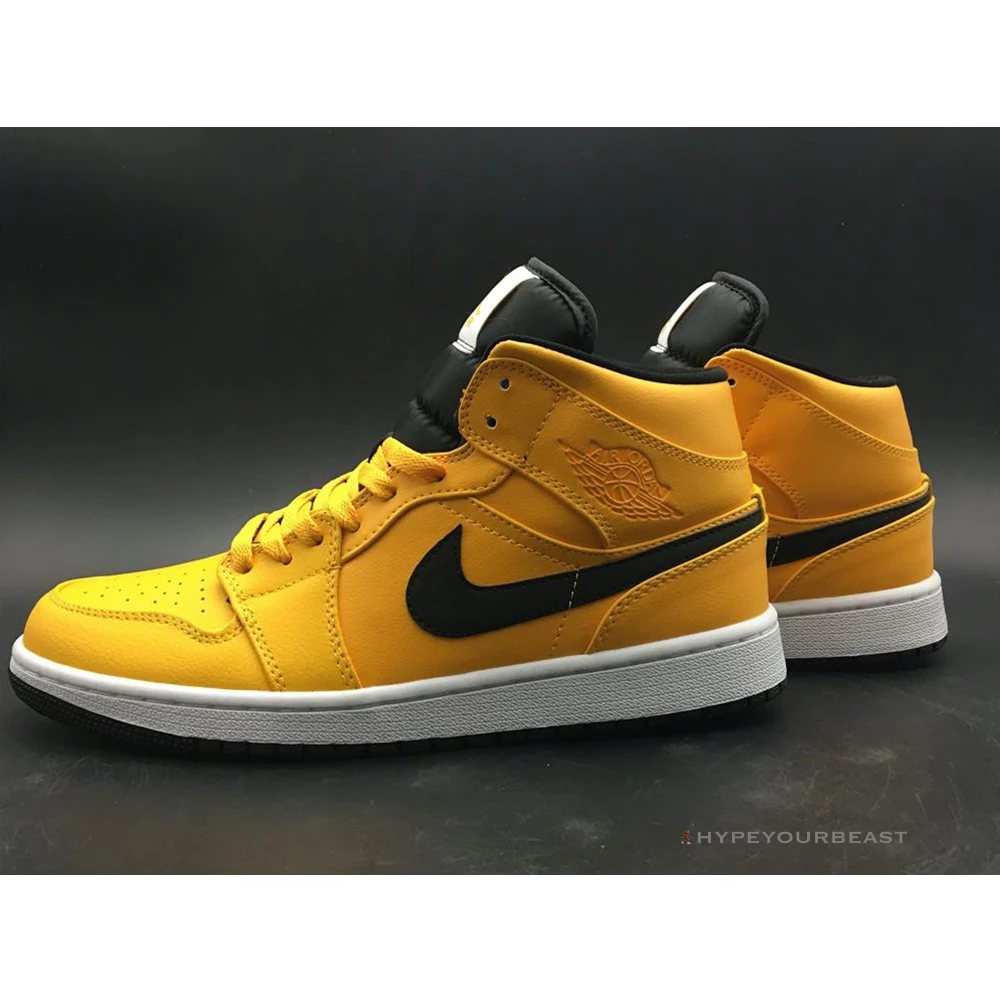 Hypeyourbeast Air Jordan 1 Mid Taxi Yellow 1 Hypeyourbeast Air Jordan 1 Mid Taxi Yellow