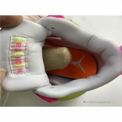 Hypeyourbeast Air Jordan 4 Retro White Lemon Pink