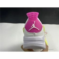 Hypeyourbeast Air Jordan 4 Retro White Lemon Pink