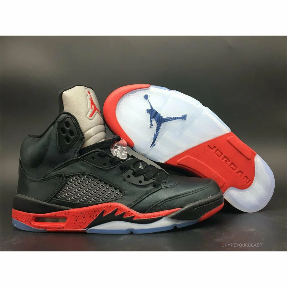 Hypeyourbeast Air Jordan 5 Satin Bred 1 Hypeyourbeast Air Jordan 5 Satin Bred