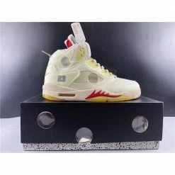 Hypeyourbeast Off White X Air Jordan 5 White