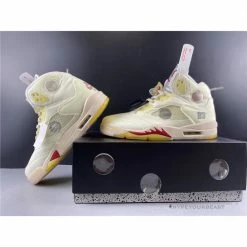 Hypeyourbeast Off White X Air Jordan 5 White