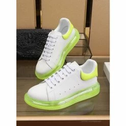 Hypeyourbeast A. Mcqueen Alexander McQueen White / Neon Green Sole Sneaker 15 Hypeyourbeast A. Mcqueen Alexander McQueen White / Neon Green Sole Sneaker