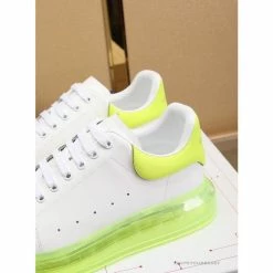 Hypeyourbeast A. Mcqueen Alexander McQueen White / Neon Green Sole Sneaker 13 Hypeyourbeast A. Mcqueen Alexander McQueen White / Neon Green Sole Sneaker