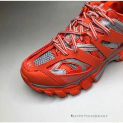 Hypeyourbeast Balenciaga BCG Track Sneakers 3.0 Orange/Slate Grey 8 Hypeyourbeast Balenciaga BCG Track Sneakers 3.0 Orange/Slate Grey