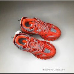 Hypeyourbeast Balenciaga BCG Track Sneakers 3.0 Orange/Slate Grey 10 Hypeyourbeast Balenciaga BCG Track Sneakers 3.0 Orange/Slate Grey