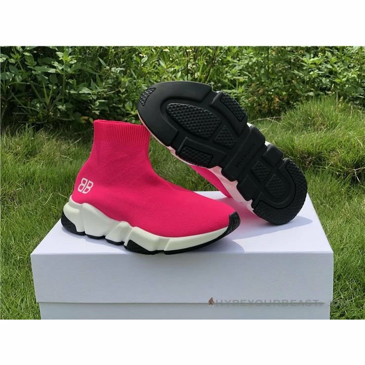 Hypeyourbeast Balenciaga BCG Sock Sneakers Pink 7 Hypeyourbeast Balenciaga BCG Sock Sneakers Pink