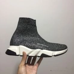 Hypeyourbeast Balenciaga BCG Sock Sneakers Grey White Black