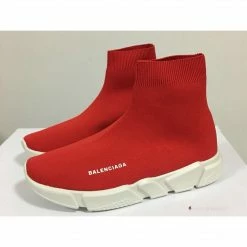 Hypeyourbeast Balenciaga BCG Sock Sneakers Red