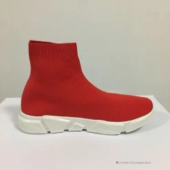 Hypeyourbeast Balenciaga BCG Sock Sneakers Red