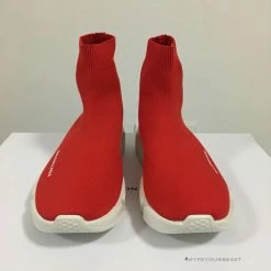 Hypeyourbeast Balenciaga BCG Sock Sneakers Red