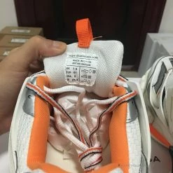 Hypeyourbeast BCG Track Sneakers White / Orange Balenciaga