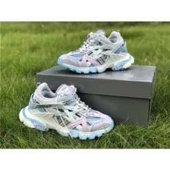 Hypeyourbeast Balenciaga BCG Track Sneakers 3.0 White Blue 14 Hypeyourbeast Balenciaga BCG Track Sneakers 3.0 White Blue