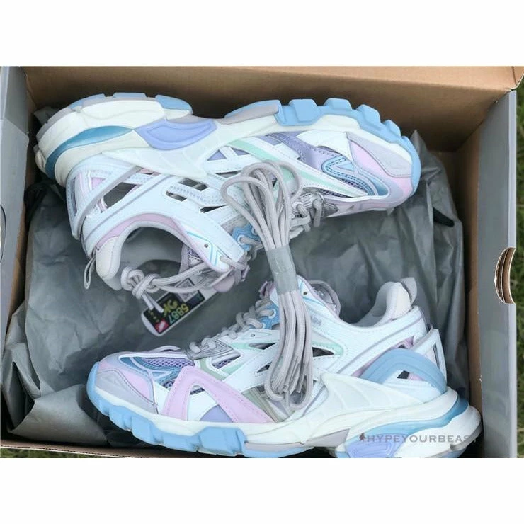 Hypeyourbeast Balenciaga BCG Track Sneakers 3.0 White Blue 8 Hypeyourbeast Balenciaga BCG Track Sneakers 3.0 White Blue