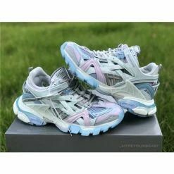 Hypeyourbeast Balenciaga BCG Track Sneakers 3.0 White Blue