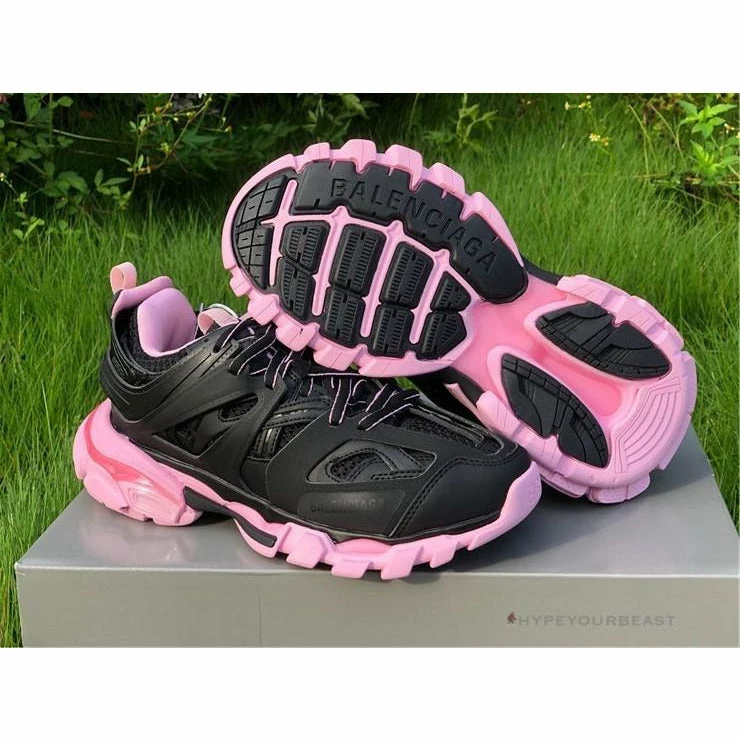 Hypeyourbeast BCG Track Sneakers 3.0 Black / Pink Balenciaga Track 1 Hypeyourbeast BCG Track Sneakers 3.0 Black / Pink Balenciaga Track