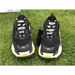 Hypeyourbeast BCG Triple S Sneakers Black / Yellow