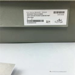 Hypeyourbeast BCG Triple S Grey / Red 20 Hypeyourbeast BCG Triple S Grey / Red