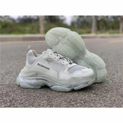 Hypeyourbeast BCG Triple S Clear Sole Grey