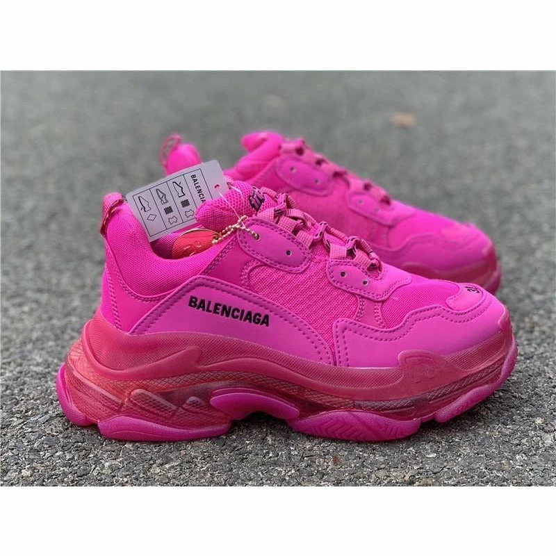 Hypeyourbeast Balenciaga BCG Triple S Sneakers Pink 2 Hypeyourbeast Balenciaga BCG Triple S Sneakers Pink