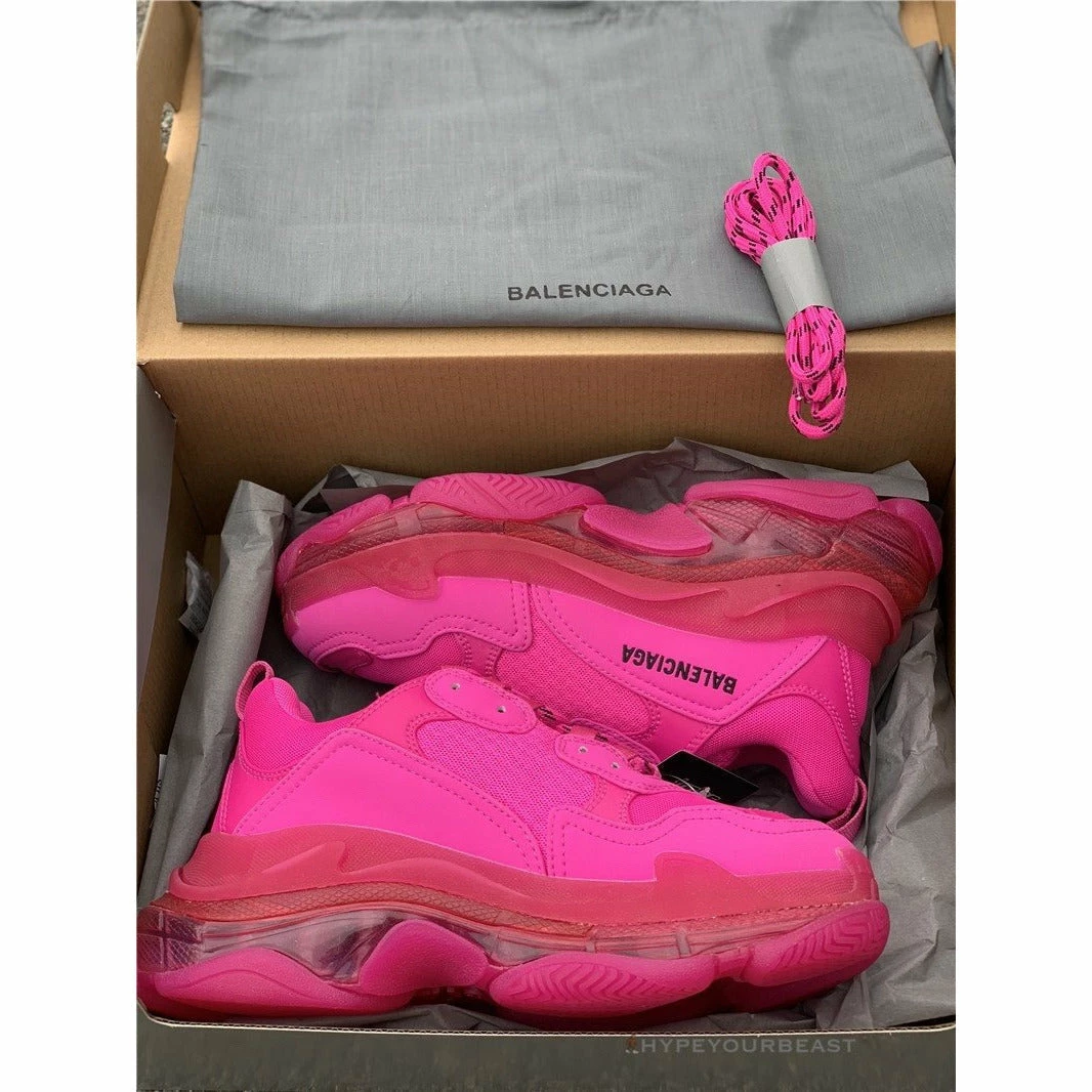 Hypeyourbeast Balenciaga BCG Triple S Sneakers Pink 8 Hypeyourbeast Balenciaga BCG Triple S Sneakers Pink
