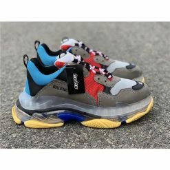 Hypeyourbeast BCG Triple S 'Multi-Color' Blue Red Balenciaga Triple S