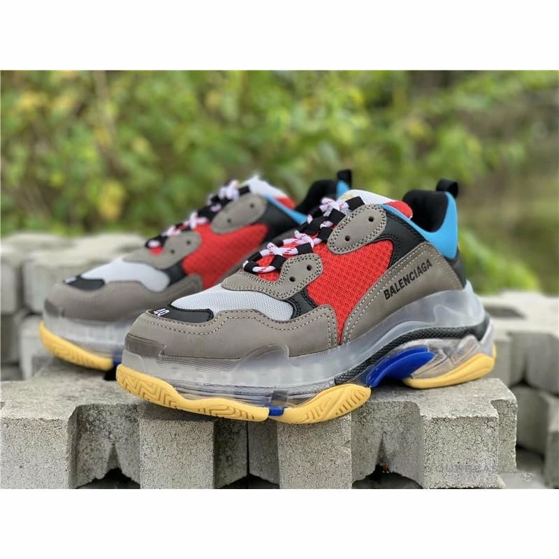 Hypeyourbeast BCG Triple S 'Multi-Color' Blue Red Balenciaga Triple S 6 Hypeyourbeast BCG Triple S 'Multi-Color' Blue Red Balenciaga Triple S