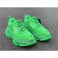 Hypeyourbeast Balenciaga BCG Triple S Neon Green