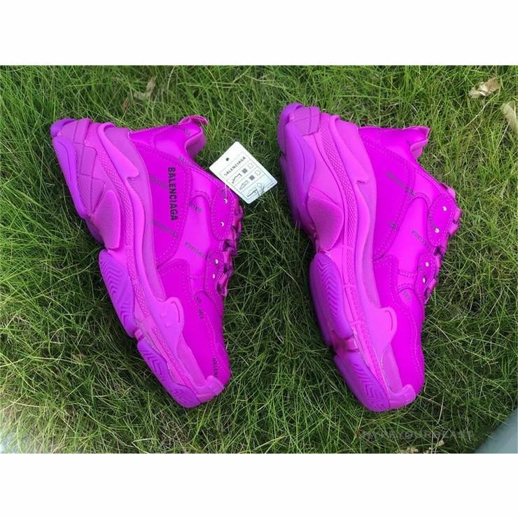 Hypeyourbeast BCG Triple S All Over Logo Pink Balenciaga 5 Hypeyourbeast BCG Triple S All Over Logo Pink Balenciaga