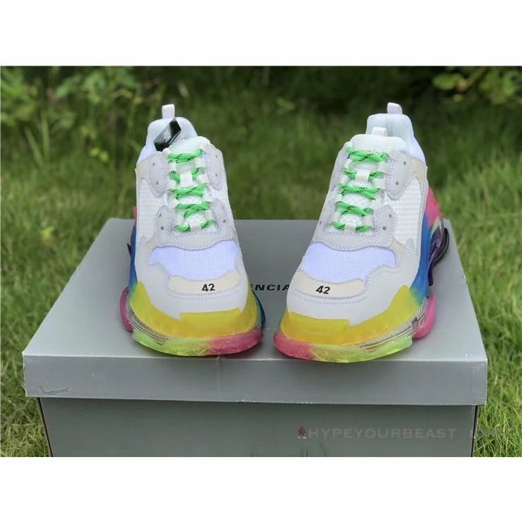 Hypeyourbeast BCG Triple S Rainbow Sole 9 Hypeyourbeast BCG Triple S Rainbow Sole