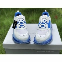 Hypeyourbeast BCG Triple S White / Blue Balenciaga