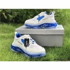 Hypeyourbeast BCG Triple S White / Blue Balenciaga