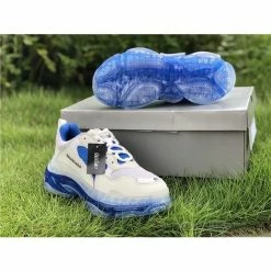 Hypeyourbeast BCG Triple S White / Blue Balenciaga