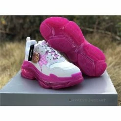 Hypeyourbeast BCG Triple S White / Pink Balenciaga