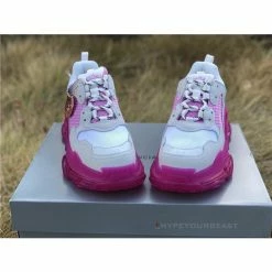 Hypeyourbeast BCG Triple S White / Pink Balenciaga