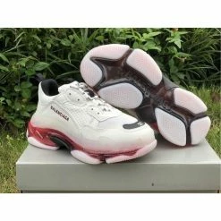 Hypeyourbeast Balenciaga BCG Triple S White / Red