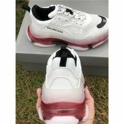 Hypeyourbeast Balenciaga BCG Triple S White / Red