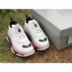 Hypeyourbeast Balenciaga BCG Triple S White / Red