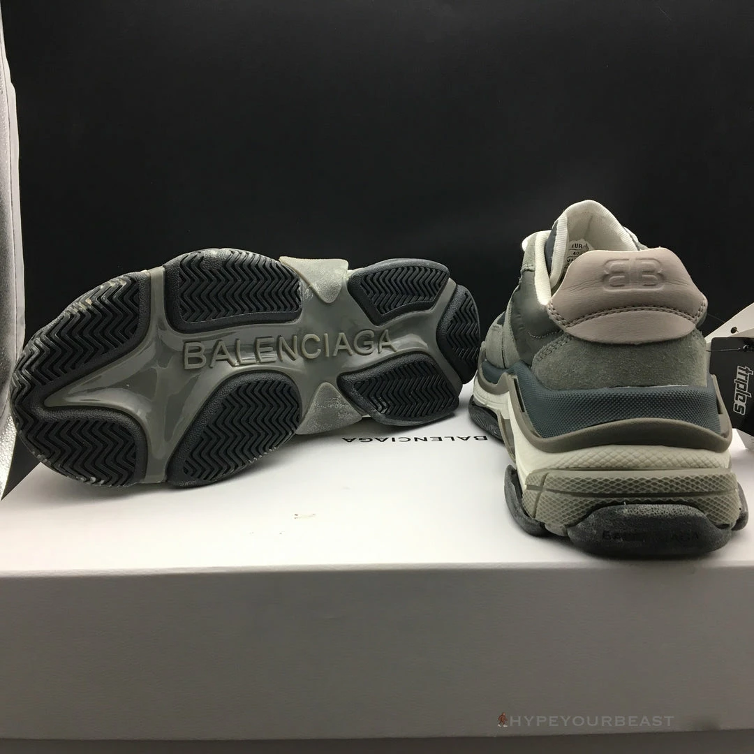 Hypeyourbeast BCG Triple S Grey Suede 4 Hypeyourbeast BCG Triple S Grey Suede