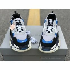 Hypeyourbeast BCG Triple S Sneakers Black / Blue / White